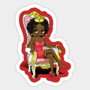 Queen Betty Sticker